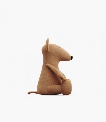 Decorative sitting mouse